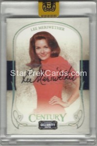 2008 Americana Celebrity Cuts Century Gold Signatures Lee Meriwether Front