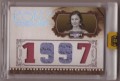 2008 Americana Celebrity Cuts Hollywood Icons Quad Prime Materials Year Die Cuts Ashley Judd Front