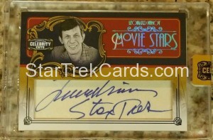 2008 Americana Celebrity Cuts Movie Stars Cuts Variation 1 Leonard Nimoy Front