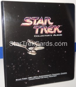 Star Trek 25th Anniversary Series II Binder Front