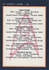 Star Trek 25th Anniversary Series II Trading Card 287