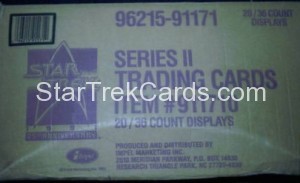 Star Trek 25th Anniversary Series II Trading Card Case 1