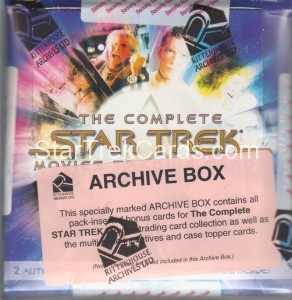 The Complete Star Trek Movies Archive Box