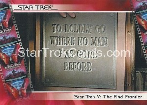 The Complete Star Trek Movies Trading Card 44