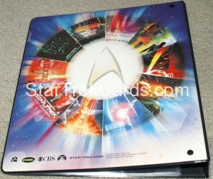 The Complete Star Trek Movies Trading Card Binder Back