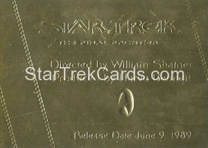 The Complete Star Trek Movies Trading Card G5