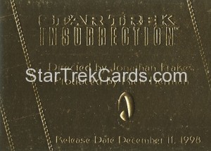 The Complete Star Trek Movies Trading Card G9