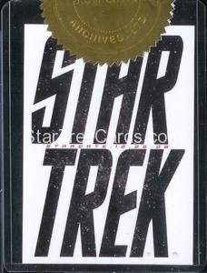 The Complete Star Trek Movies Trading Card MP1