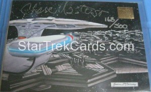 Star Trek Master Series Part Two Trading Card Argus Array Unnumbered Chase Masterson Autograph