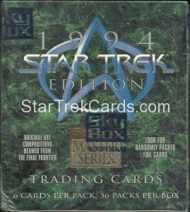 Star Trek Master Series Part Two Trading Card Box Top