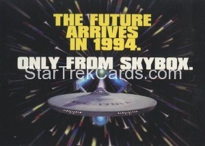 Star Trek Master Series Part Two Trading Card The Future Arrives in 1994