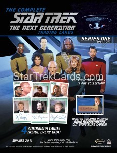 2011 Sell Sheet ST TNG Complete Series 1
