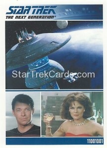 The Complete Star Trek The Next Generation Series 1 Trading Card 14