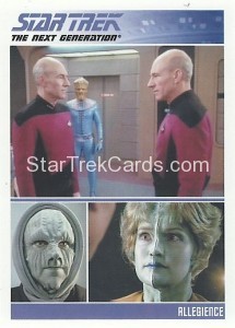 The Complete Star Trek The Next Generation Series 1 Trading Card 65