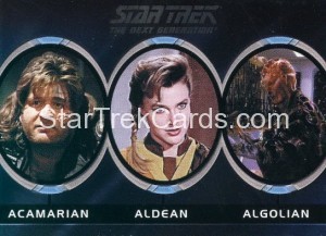 The Complete Star Trek The Next Generation Series 1 Trading Card A1