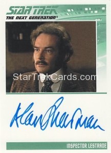 The Complete Star Trek The Next Generation Series 1 Trading Card Autograph Alan Shearman