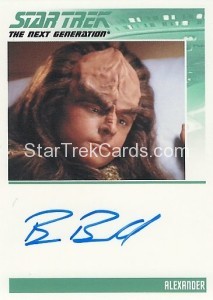 The Complete Star Trek The Next Generation Series 1 Trading Card Autograph Brian Bonsall
