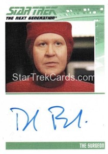 The Complete Star Trek The Next Generation Series 1 Trading Card Autograph Daniel Benzali