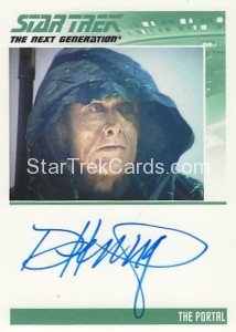 The Complete Star Trek The Next Generation Series 1 Trading Card Autograph Darryl Henriques