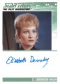 The Complete Star Trek The Next Generation Series 1 Trading Card Autograph Elizabeth Dennehy