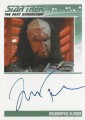 The Complete Star Trek The Next Generation Series 1 Trading Card Autograph John Tesh