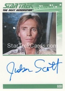 The Complete Star Trek The Next Generation Series 1 Trading Card Autograph Judson Scott