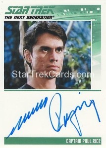 The Complete Star Trek The Next Generation Series 1 Trading Card Autograph Marco Rodriguez