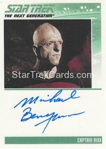 The Complete Star Trek The Next Generation Series 1 Trading Card Autograph Michael Berryman