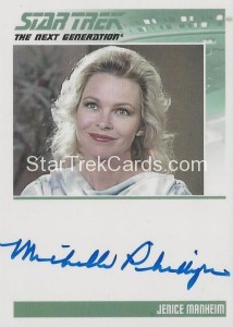 The Complete Star Trek The Next Generation Series 1 Trading Card Autograph Michelle Phillips