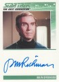The Complete Star Trek The Next Generation Series 1 Trading Card Autograph Peter Mark Richman