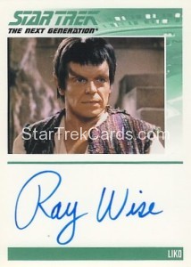 The Complete Star Trek The Next Generation Series 1 Trading Card Autograph Ray Wise