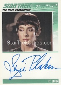 The Complete Star Trek The Next Generation Series 1 Trading Card Autograph Suzie Plakson