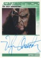 The Complete Star Trek The Next Generation Series 1 Trading Card Autograph Vaughn Armstrong