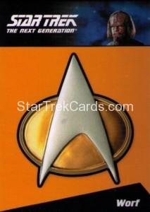 The Complete Star Trek The Next Generation Series 1 Trading Card CP7