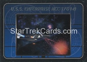 The Complete Star Trek The Next Generation Series 1 Trading Card E1