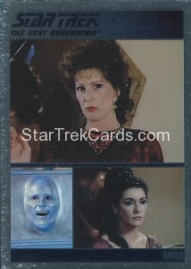 The Complete Star Trek The Next Generation Series 1 Trading Card Parallel 10