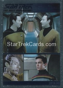 The Complete Star Trek The Next Generation Series 1 Trading Card Parallel 12