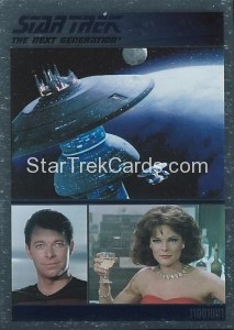 The Complete Star Trek The Next Generation Series 1 Trading Card Parallel 14