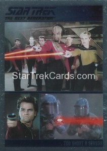 The Complete Star Trek The Next Generation Series 1 Trading Card Parallel 15