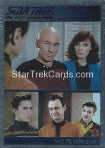 The Complete Star Trek The Next Generation Series 1 Trading Card Parallel 16