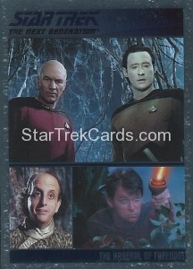 The Complete Star Trek The Next Generation Series 1 Trading Card Parallel 20