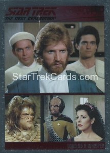 The Complete Star Trek The Next Generation Series 1 Trading Card Parallel 30