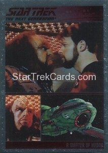 The Complete Star Trek The Next Generation Series 1 Trading Card Parallel 33