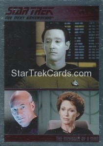 The Complete Star Trek The Next Generation Series 1 Trading Card Parallel 34