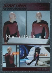 The Complete Star Trek The Next Generation Series 1 Trading Card Parallel 38