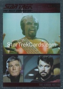 The Complete Star Trek The Next Generation Series 1 Trading Card Parallel 39