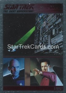 The Complete Star Trek The Next Generation Series 1 Trading Card Parallel 41