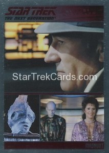 The Complete Star Trek The Next Generation Series 1 Trading Card Parallel 44