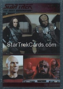The Complete Star Trek The Next Generation Series 1 Trading Card Parallel 45