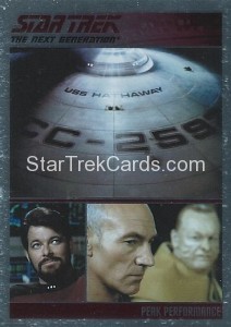 The Complete Star Trek The Next Generation Series 1 Trading Card Parallel 46